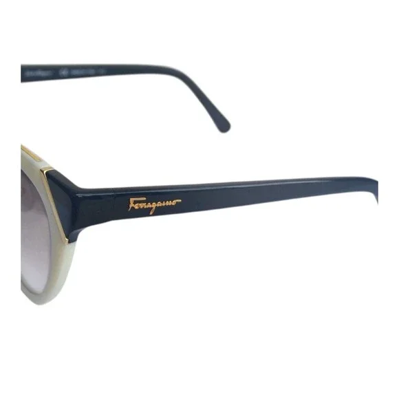 Salvatore Ferragamo SF835S Sunglasses Ivory/Dark Plum, 100% Authentic for Women - Picture 5 of 16